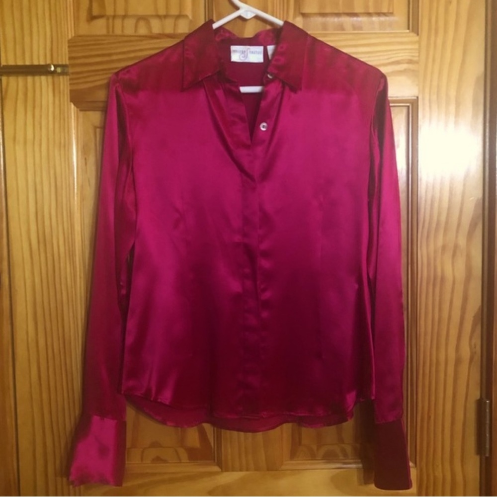 Parisian Signature 100% Silk Blouse